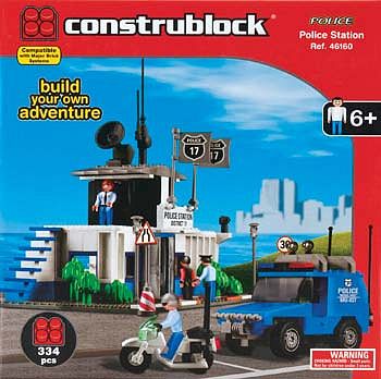 SCX Construblock Police Station 334pcs #4616