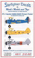 Starfighter PT17 Kaydet USAAC/USAAF Primary Trainer 1940-46 for RMX Model Aircraft Decal 1/48 #4811