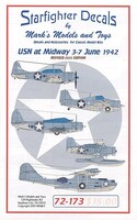 Starfighter 1/72 Starfighter Decals USN at Midway Revised and Updated
