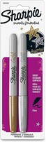 Sharpie Fine Metallic Gold & Silver Sharpie Markers (2/cd)
