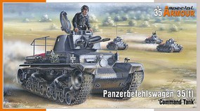 Special Panzerbefehlswagen 35(t) Command Tank Plastic Model Military Kit 1/35 Scale #35008