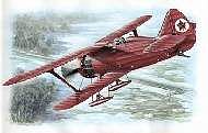 Special Polikarpov I15 Red Army Fighter with Skis Plastic Model Airplane Kit 1/48 Scale #48023