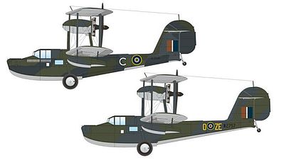 Special Walrus Mk I Air Sea Rescue Biplane (Re-Issue) Plastic Model Airplane Kit 1/48 Scale #48163