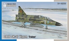 Special 1/48 Saab SK37 Viggen Trainer Aircraft
