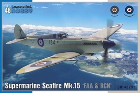 Special Supermarine Seafire Mk.15 'FAA & RCN' Plastic Model Airplane Kit 1/48 Scale #48233