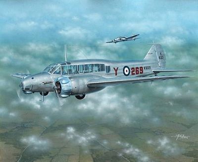 Special Avro Anson Mk I Early Version Aircraft Plastic Model Airplane Kit 1/72 Scale #72212