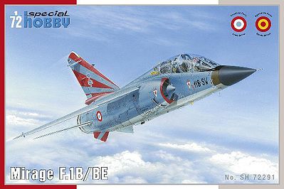 Special Mirage F1B/BE French Fighter Plastic Model Airplane Kit 1/72 Scale #72291