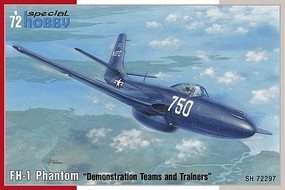 Special FH1 Phantom USN Demonstration Teams & Trainers Plastic Model Airplane Kit 1/72 Scale #72297
