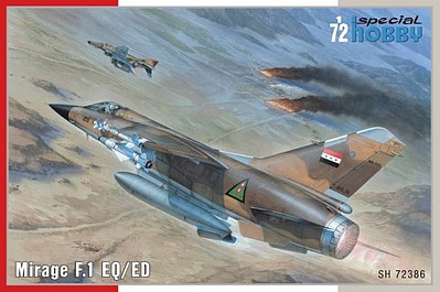 Special Mirage F1EQ/ED Fighter (MAY) Plastic Model Airplane Kit 1/72 Scale #72386