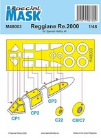 Special 1/48 Special Hobby Reggiane Re 2000 Mask Paint Mask