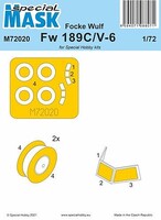 Special 1/72 Special Hobby Focke Wulf Fw 189C/V-6 Mask Paint Mask