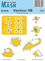 Special 1/72 Special Hobby Vautour IIB  MASK Paint Mask