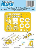 Special 1/72 Special Hobby Tachikawa Ki-54Otsu / Hickory  Gunner Trainer MASK Paint Mask