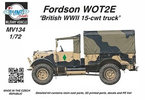 Special 1/72 CMK Fordson WOT2 E (15CWT) Wooden Cargo Bed