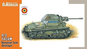 Special 1/35 Special Armour R-2 TACAM Romanian Tank Destroyer Plastic Model Kit