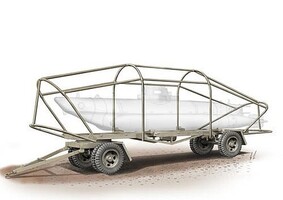 Special 1/72 Special Armour Biber Trailer Plastic Model Kit