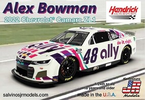 Salvinos 1/24 Alex Bowman 2022 NASCAR Next Gen Chevrolet Camaro ZL1 Race Car (Primary Livery) (Ltd Prod)