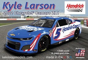 Salvinos 1/24 Kyle Larson 2022 NASCAR Next Gen Chevrolet Camaro ZL1 Race Car (Primary Livery) (Ltd Prod)