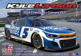 Salvinos 1/24 Kyle Larson 2024 NASCAR Chevrolet Camaro ZL1 Charlotte 600 Race Car (Ltd Prod)