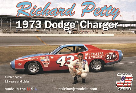 Salvinos 1973 Dodge Charger Richard Petty 1-24