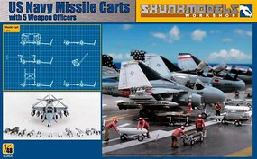 Skunk US Navy Missile Carts 1-48