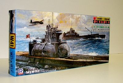 Skywave IJN Sub I13 & I14 Plastic Model Submarine Kit 1/700 Scale #w41