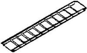 Straight Section Freight Roller (Metal Casting) 3 Pack