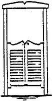 HO Saloon Door (Metal Casting) (2)