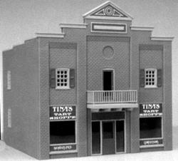 Smalltown Tinas Tart Shoppe City Building HO Scale Model Railroad Building #6000