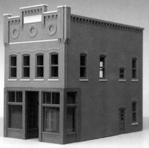 Smalltown Jessicas Salon City Building HO Scale Model Railroad Building #6003