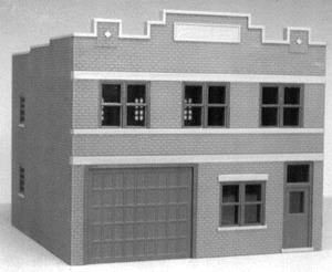 Smalltown Cab Company Kit HO Scale Model Railroad Building #6007