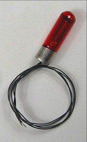 St-Boat 3-Volt Red Blinker Bulbs w/8 Wire Leads (5)