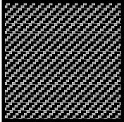 Scale-Motor Comp. Carbon Fiber Decal Twill Weave Black on Silver Plastic Model Vehicle Decal 1/24 #1024