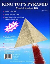 Sunward Model Rockets Sunward King Tut's Pyramid Model Rocket Kit (Skill Level 4)