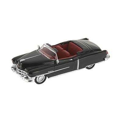 SCHUCO 1/87 1953 Cadillac Eldorado Black w/Red Interio