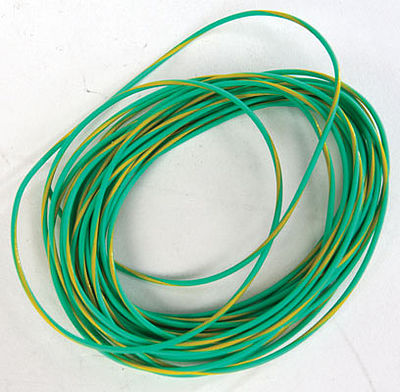 SoundTraxx 10 30 AWG Wire Green/Yellow Model Railroad Hook Up Wire #810147