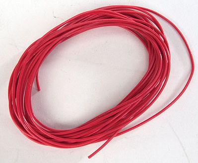 SoundTraxx 10 30 AWG Wire Red Model Railroad Hook Up Wire #810149