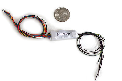 SoundTraxx ECO-100 1-Amp, 4 Function Sound & Control Decoder - Econami(TM) Steam Sounds 1-1/16 x 13/32 x 3/16  27 x 10.5 x 5mm