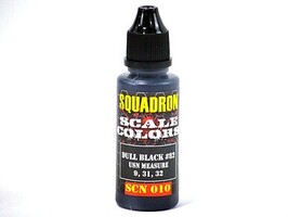 Squadron-Scale-Color Squadron Scale Colors #82 Dull Black (15ml Bottle)