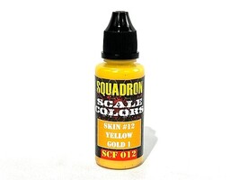 Squadron-Scale-Color Squadron Colors Skin Color #16 Yellow Gold 1 Acrylic Airbrush Paint (15ml Bottle)