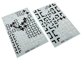 Squadron-Decals WW2 Luftwaffe Wing&Fuse Late Crosses -48