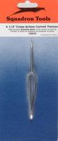 Fine Pt Curved X-Action Tweezers