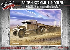 Squadron 1/35 Thunder Model Scammell Pioneer Tank Transporter 30t with Goose neck trailer