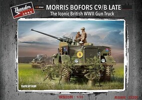 Squadron 1/35 Thunder Model British Morris Bofors C9/B Gun Truck LATE