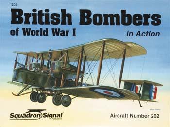 Squadron British Bombers WWI in Action #1202