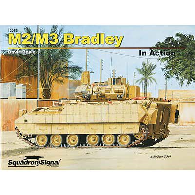 Squadron M2/M3 Bradley In Action (Softcover) Authentic Scale Tank Vehicle Book #12056
