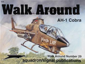 Squadron AH-1 Cobra Walk Around Authentic Scale Model Airplane Book #5529