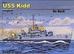 Squadron USS KIDD on Deck HC