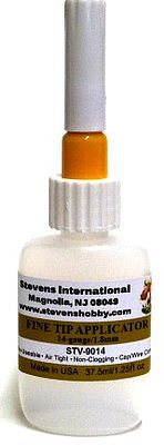 Stevens Needlepoint Bottle, Stainless Steel Applicator 14 Gauge, 1.8mm