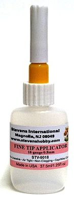 Stevens Needlepoint Bottle, Stainless Steel Applicator 18 Gauge, 0.8mm